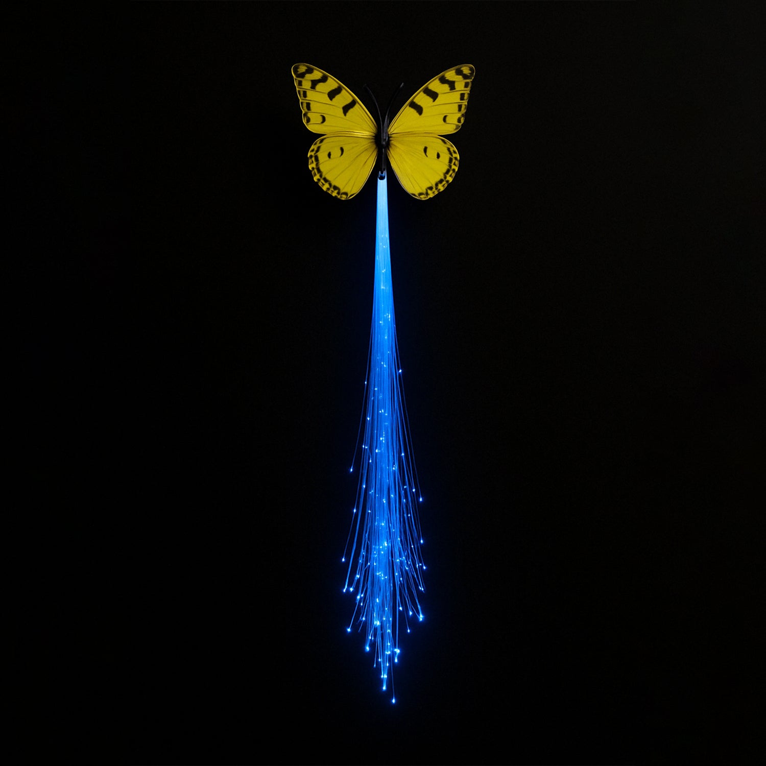Led Butterfly Hair Braid Clip (Mix Color 1 Pc) Led Butterfly Hair Braid Clip (Mix Color 1 Pc)